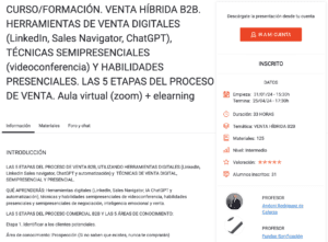 curso de ventas